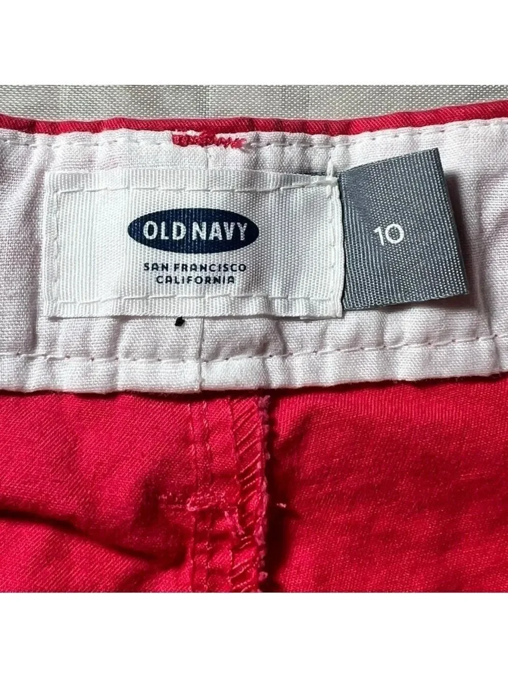 Old Navy Women’s Chinos Dark Pink Size 10